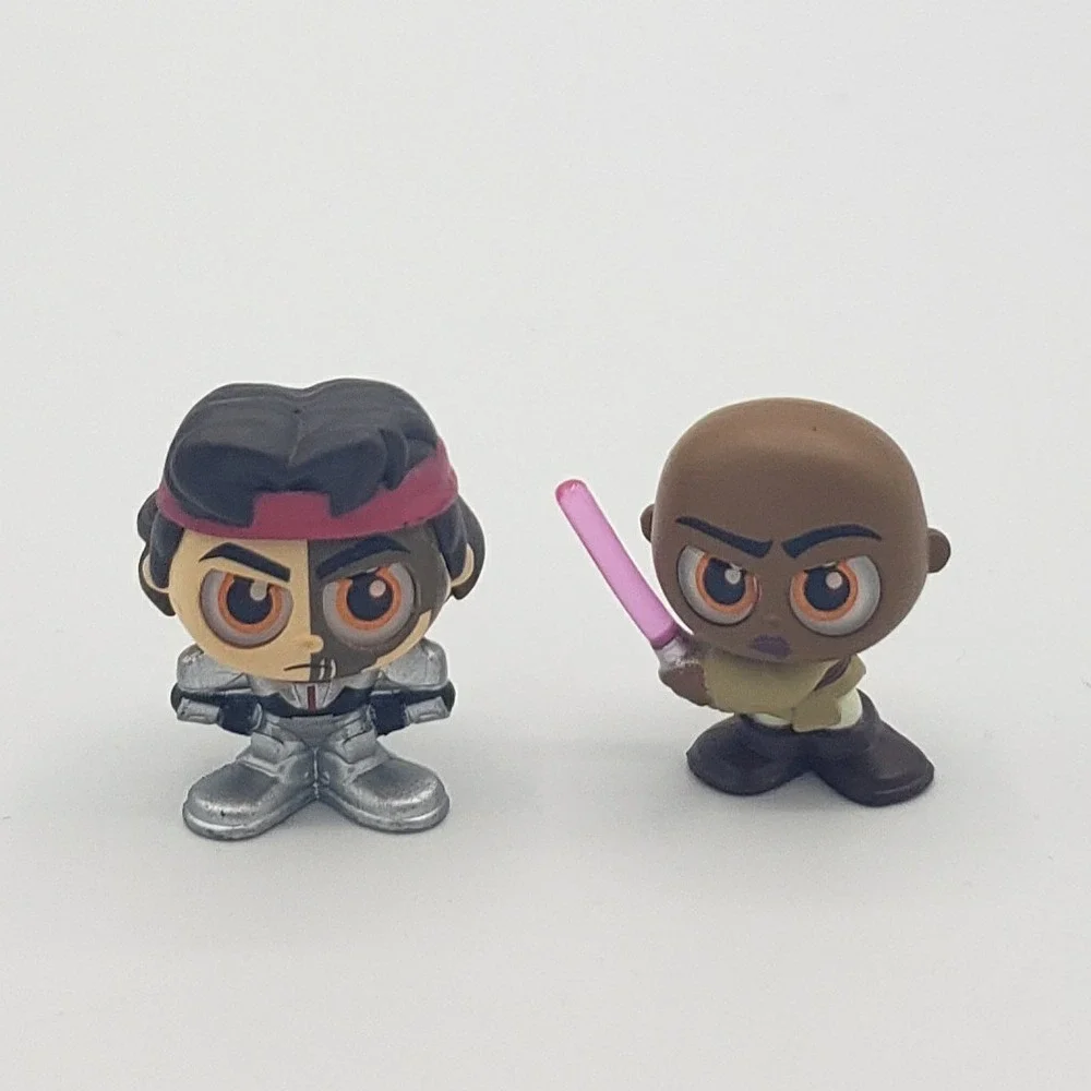 Disney Star Wars Doorables Lot Mace Windu and Hunter